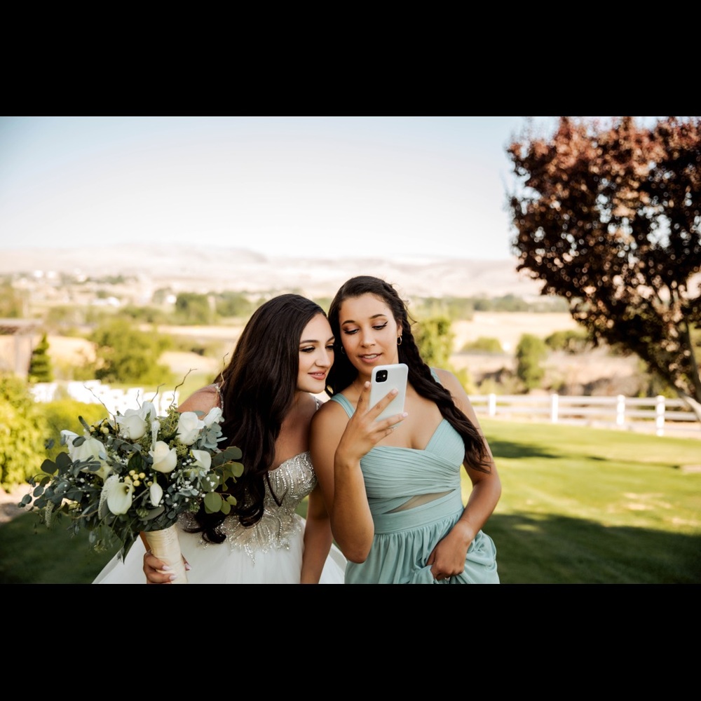 Size S_Sage Green_Maxi_Mesh_BirdyGrey_Bridesmaid_Only Worn ONCE - Picture 6 of 9